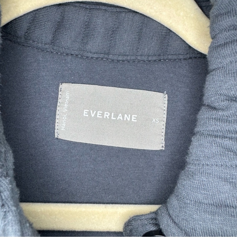 Everlane The Organic Cotton Quilted Shirt Jacket XS - Picture 16 of 16